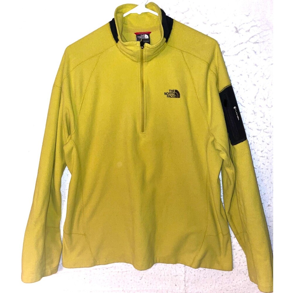 The North Face 1/4 Zip Pullover Shirt Mens sz L Performance Flashdry Long Sleeve